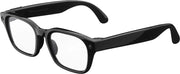 Meta - Adventurer Large - AI Glasses - Smart Features like 12MP Camera, Live Translate- 8+ Hour Battery - Clear Lenses - Classic Black