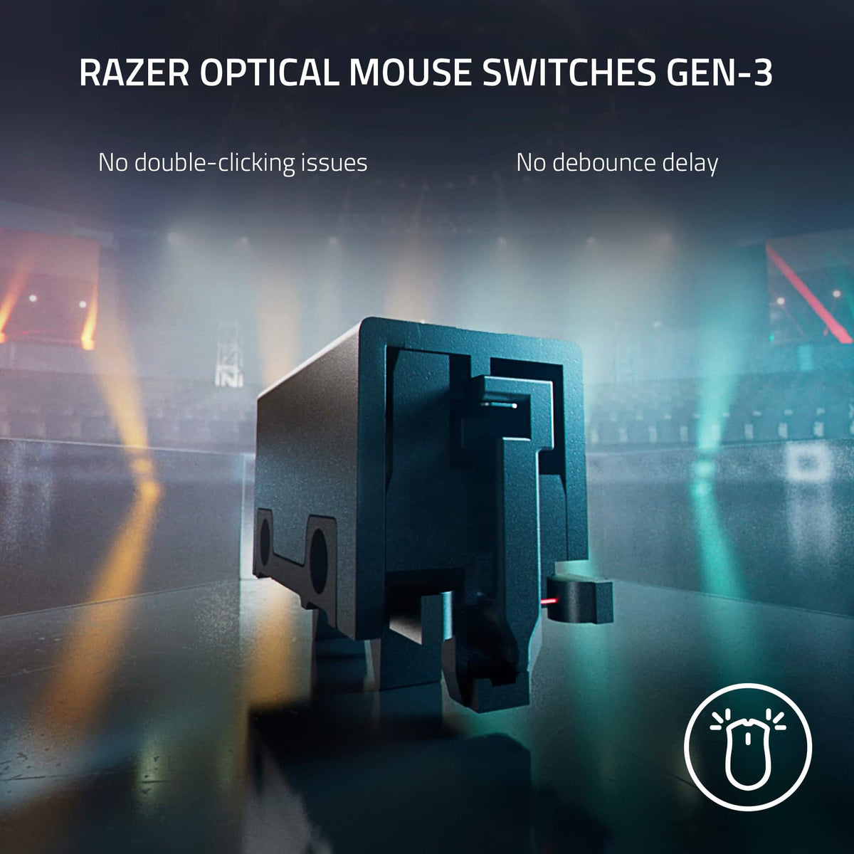 Razer - DeathAdder V3 Pro Lightweight Optical Gaming Mouse with 90 Hour Battery - Wireless - White
