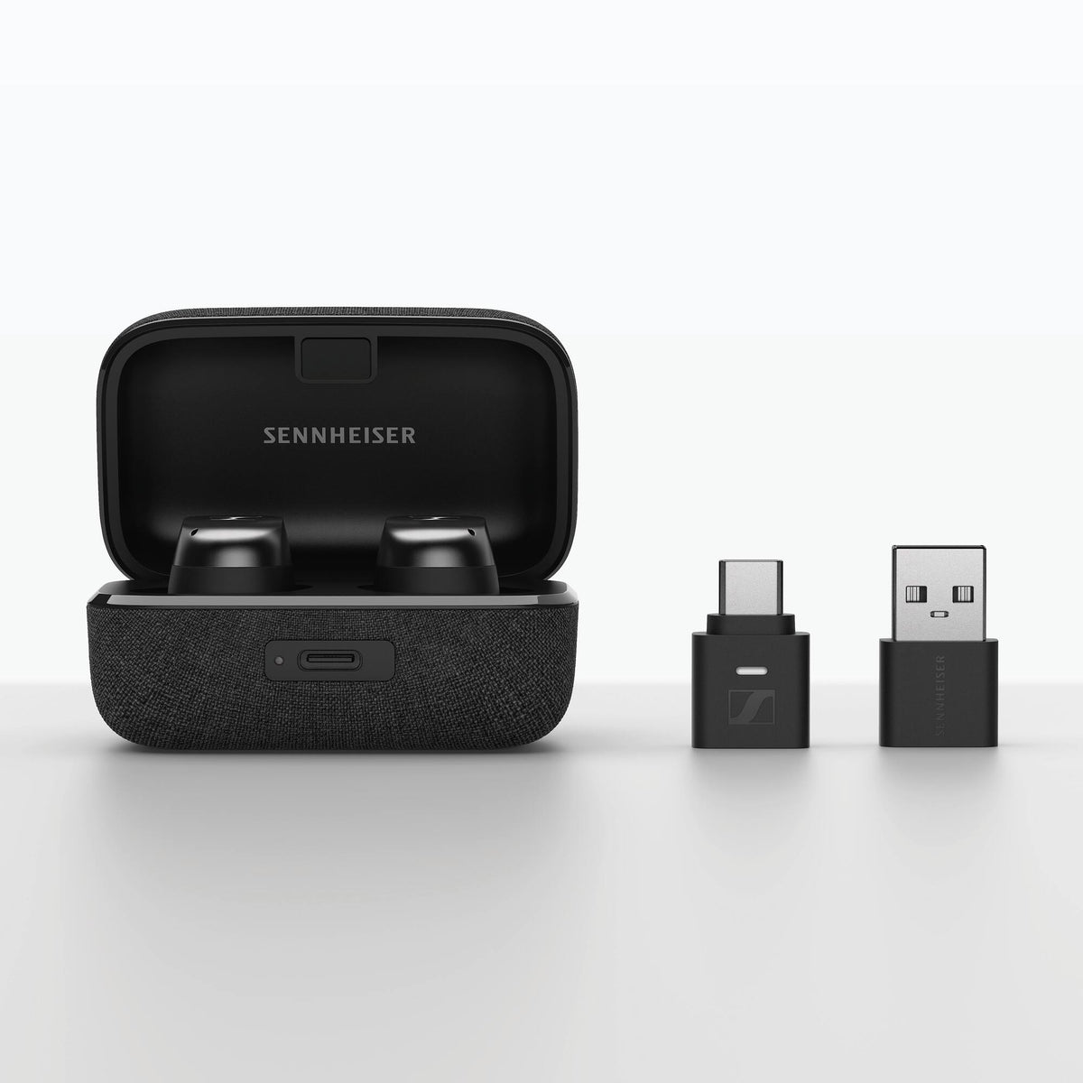Sennheiser - BTD 700 Bluetooth USB Dongle - aptX Lossless, Auracast, Plug & Play Audio Transmitter for Headphones - Black