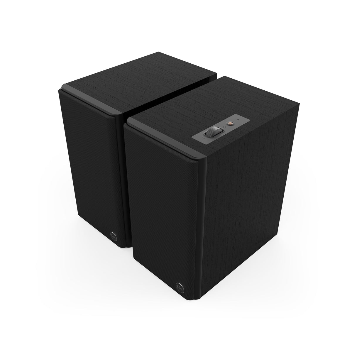 Klipsch - The Fives II Powered Bookshelf Speakers (Pair) - Black