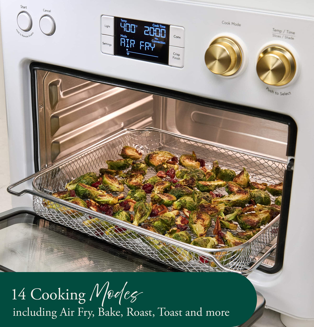 Café - Couture Toaster Oven with Air Fry - Matte White