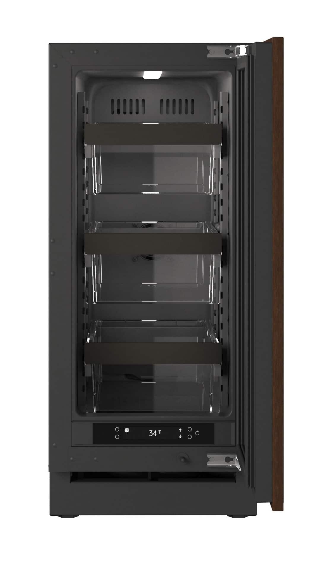 U-Line - 15"W. 2.8 Cu.Ft. Built-In Compact Refrigerator - Panel Ready Frame/Glass - Integrated Frame