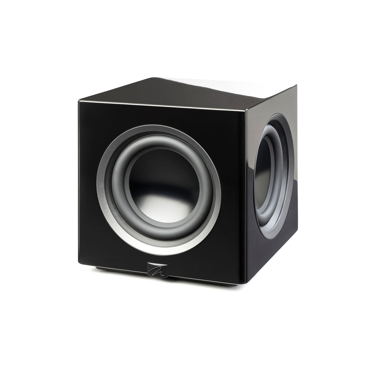 MartinLogan - Abyss 10, 10” Hybrid, Powered Subwoofer, with Magnitude MT-1.6kW Amplifier, Sub Control App, and Wireless Built-In - Gloss Black