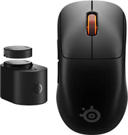 SteelSeries - Sensei Pro Mini Wireless Optical Symmetrical Gaming Mouse with 8K Polling – Ultra-Wideband/RF for PC - Wireless - Black