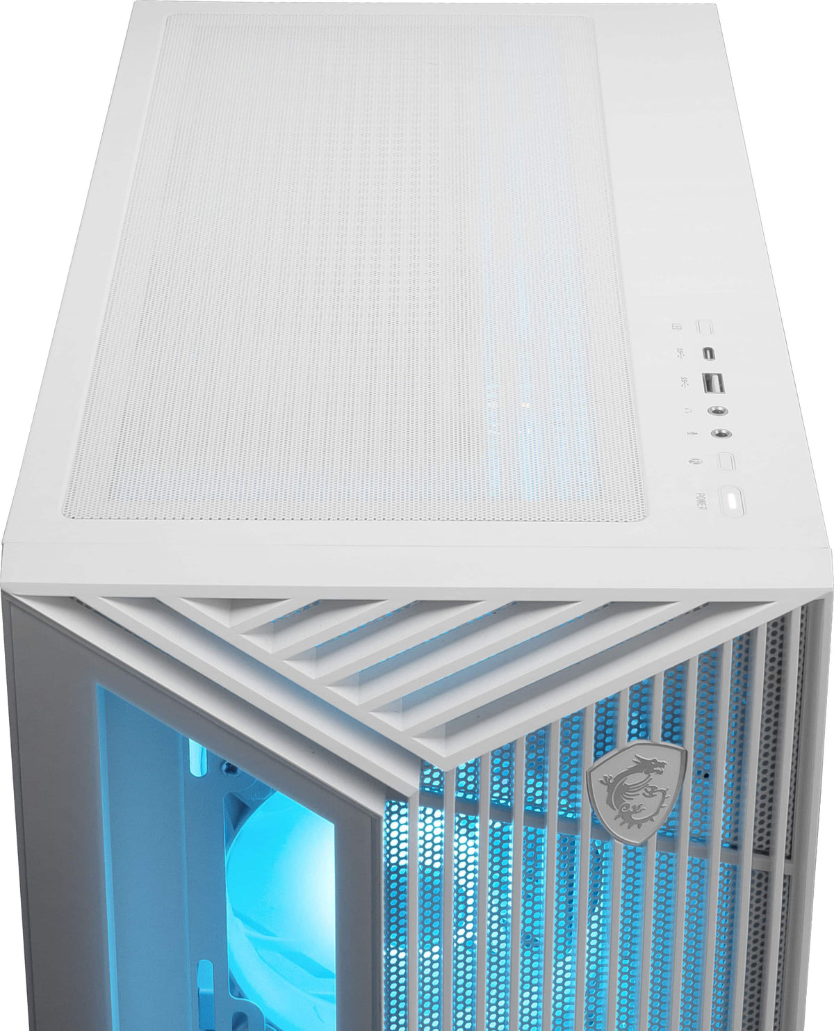 MSI - Aegis Z2 Gaming Desktop - AMD R5-8400F 2024 - 16GB Memory - NVIDIA GeForce RTX 5060 - 1TB SSD Storage - White
