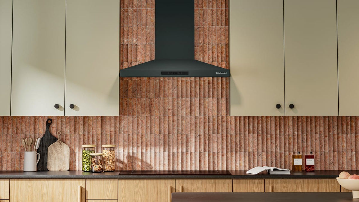 KitchenAid - 36 inches - Recirculating & Convertible - Wall Range Hood - Juniper
