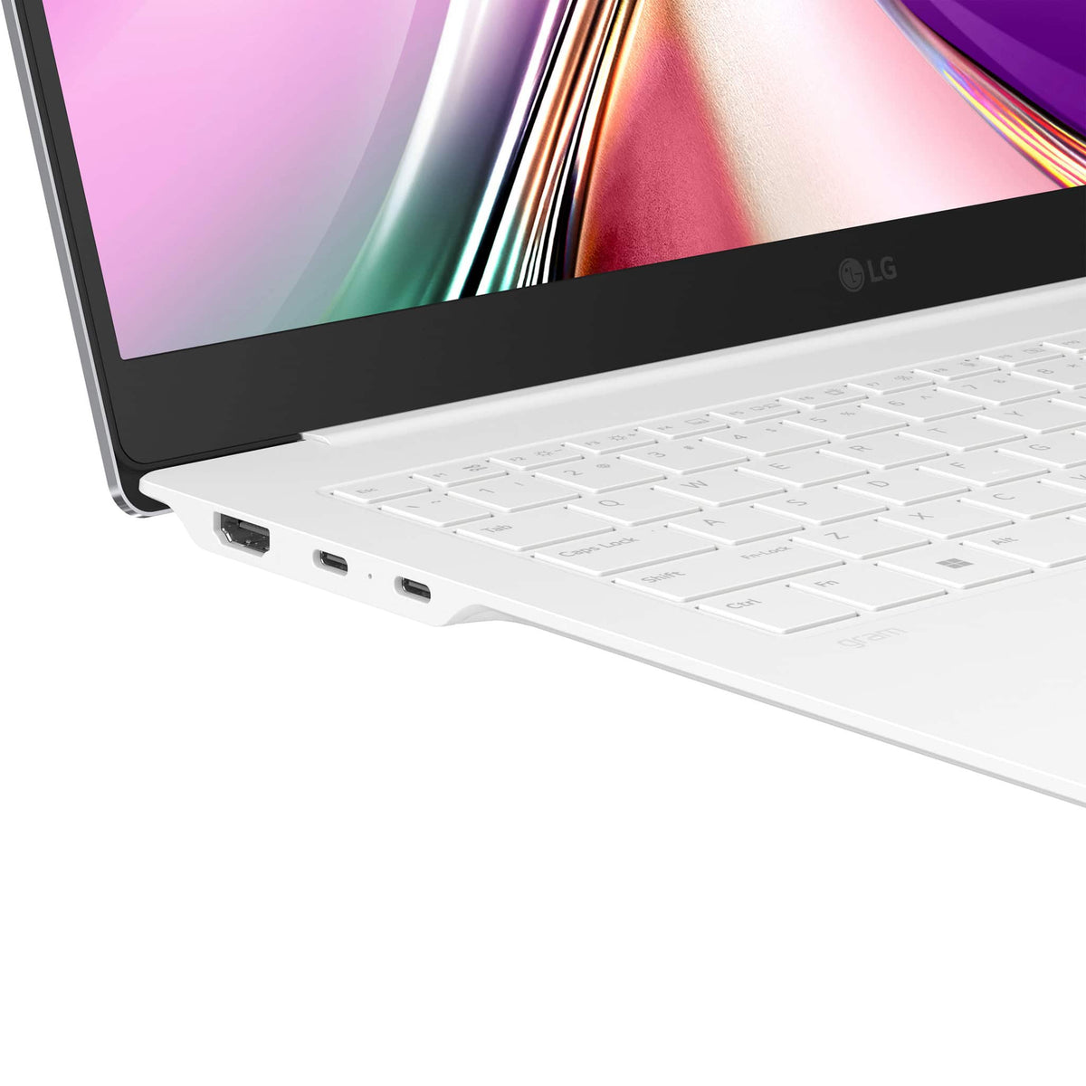 LG - gram Pro 16" 144Hz 2.5K Laptop AMD Ryzen AI 7 Processor 450 with 32GB RAM - 2TB SSD - Copilot + PC - Aerominum White