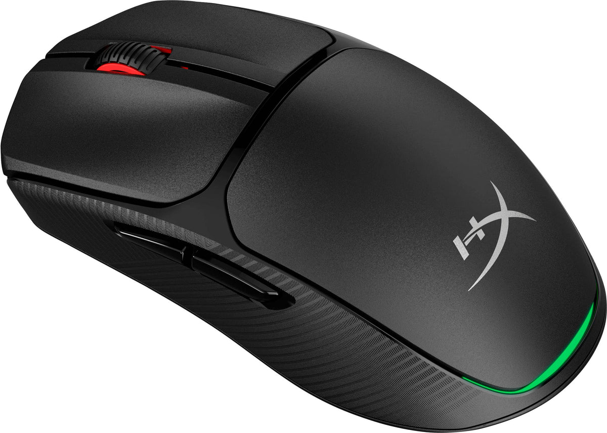 HyperX - Pulsefire Fuse Lightweight Wireless Optical Gaming Mouse with RGB Lighting - Wireless - Black