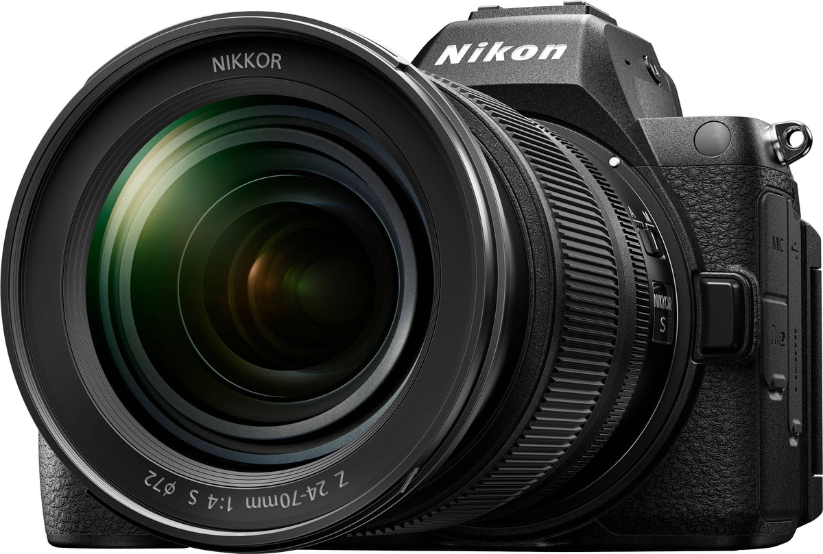 Nikon - Z5II 4 K Video Mirrorless Camera Body w/ NIKKOR Z 24-70mm f/4 S Lens Kit - Black