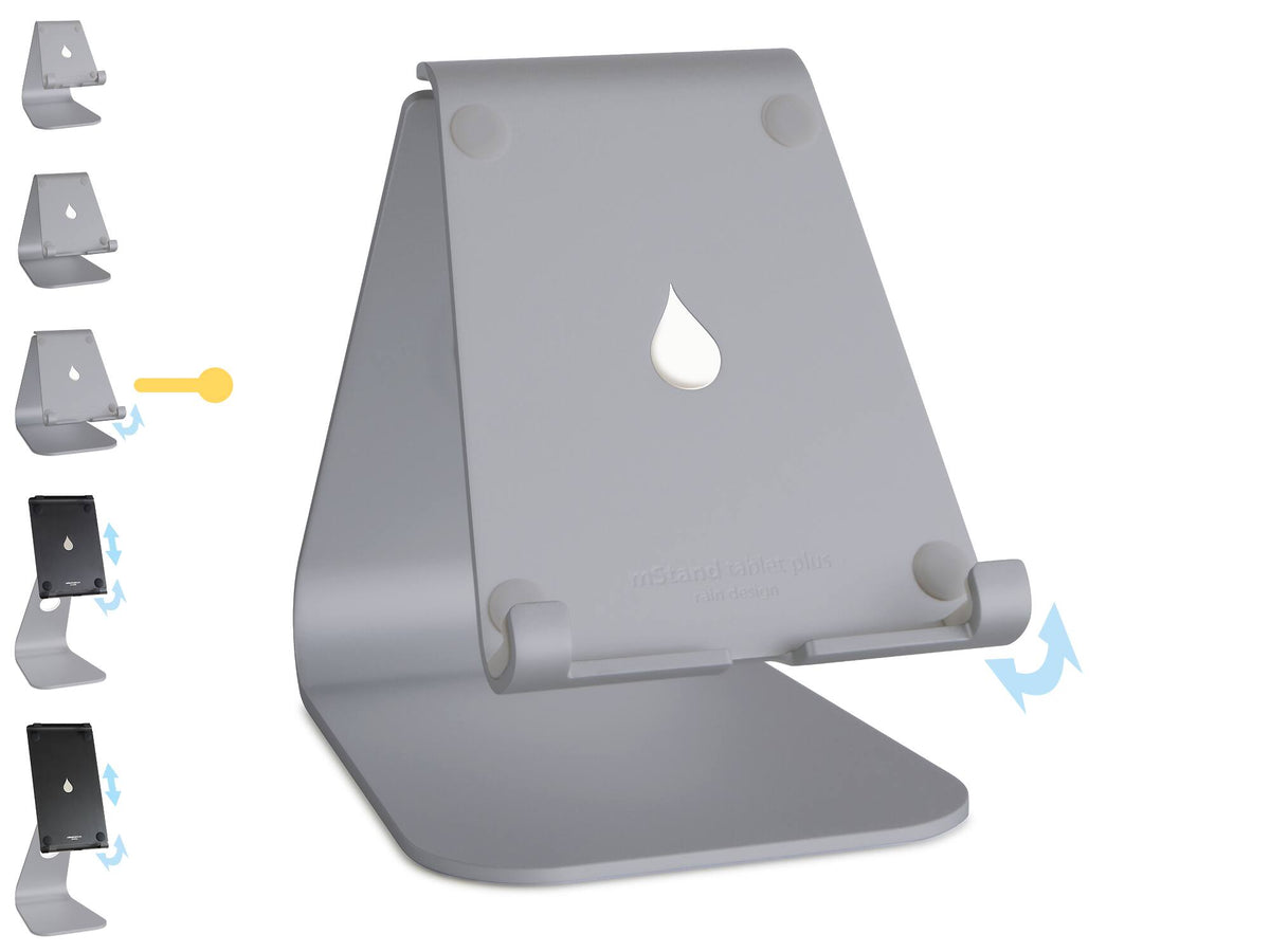 Rain Design - mStand tabletplus - Tablet Stand - Space Gray