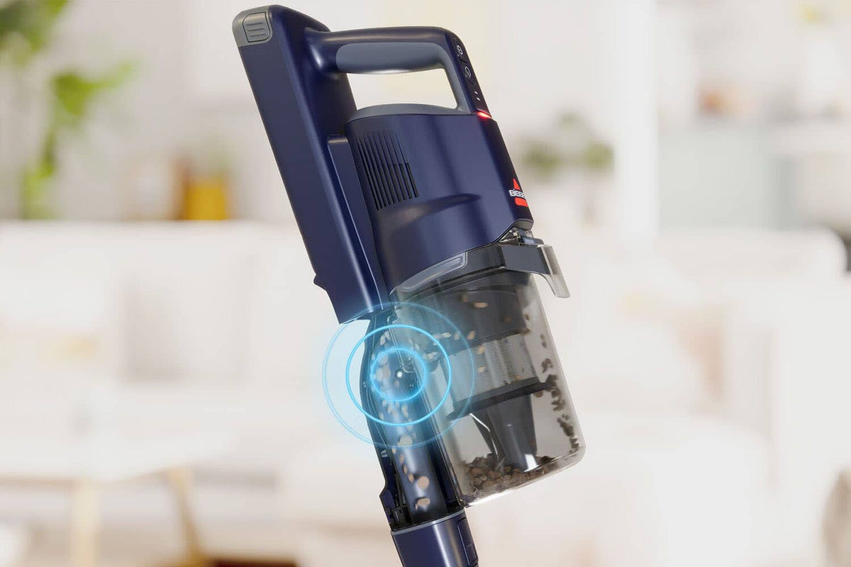 BISSELL - PowerClean DualBrush Stick Vacuum - Midnight