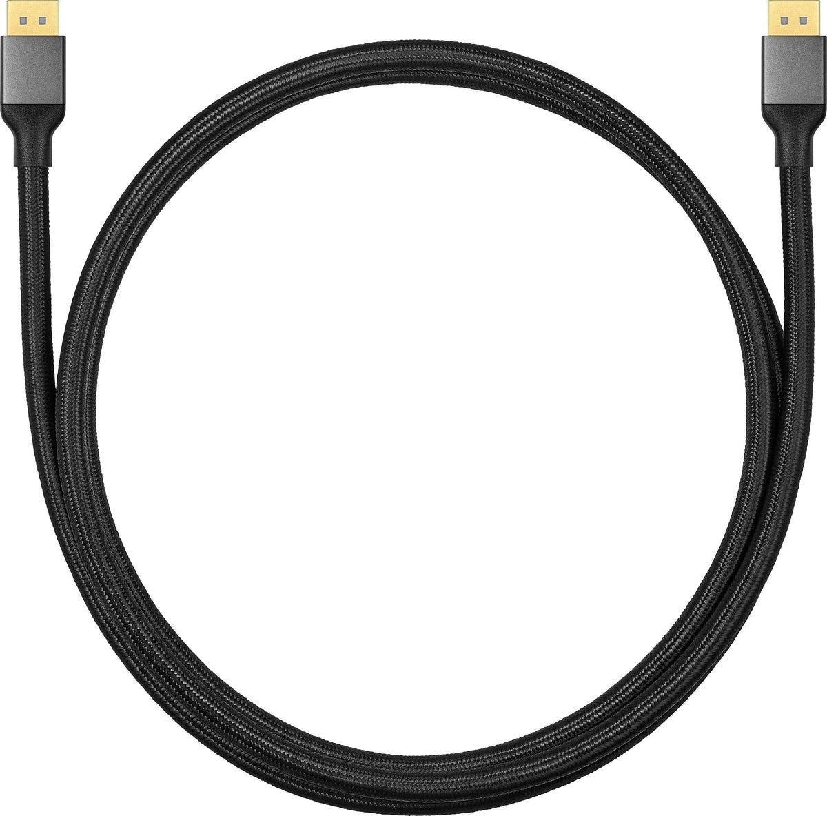 Insignia™ - 6-Foot 16K DisplayPort Cable - Black