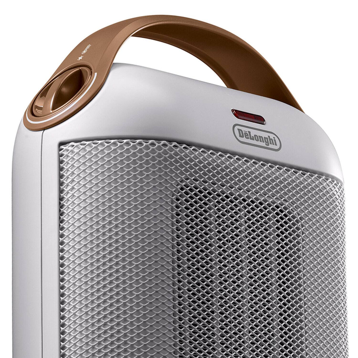 De'Longhi - Capsule 1500W Compact Ceramic Heater - White