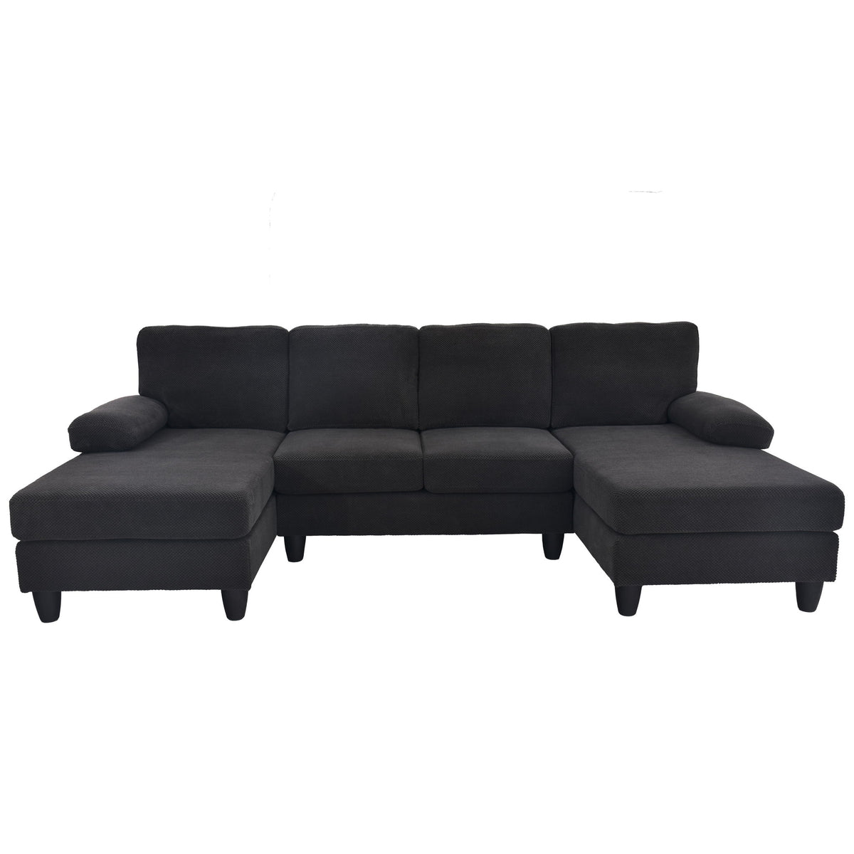 Sofá en forma de U con doble chaiselongue