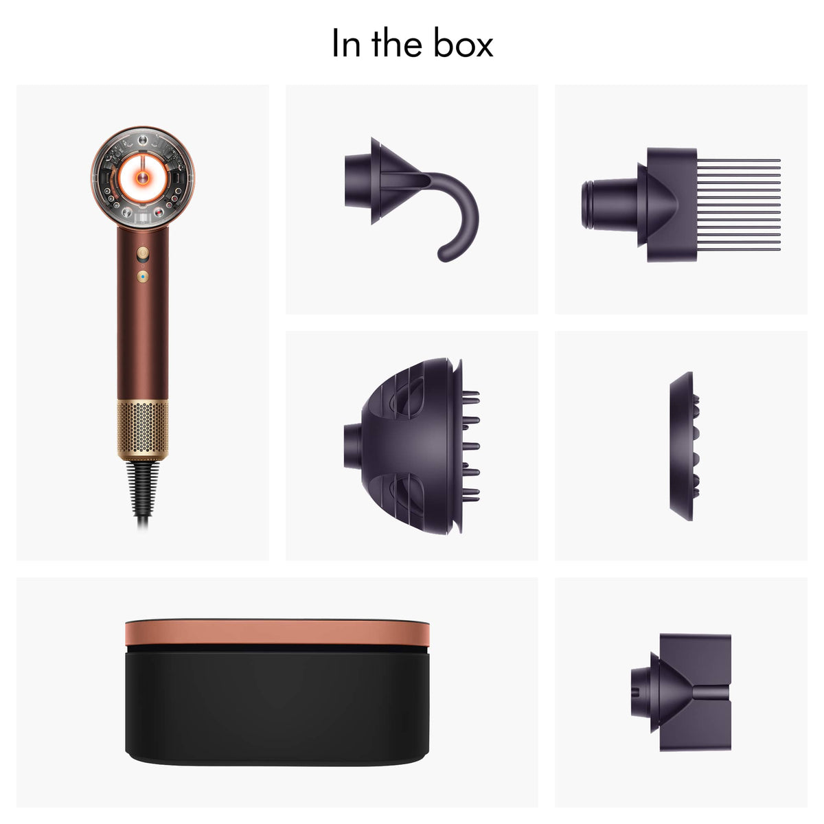Dyson - Limited Edition Supersonic Nural Hair Dryer - Plum / Copper