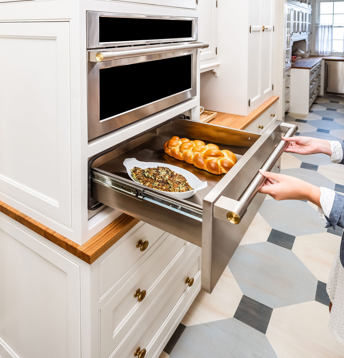 Monogram - Statement 30" Warming Drawer - Stainless Steel