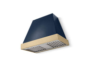 AGA - 36 inches - Externally Vented - Wall Range Hood - Indigo