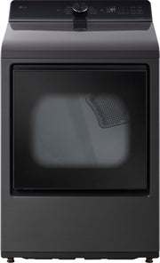 LG - 7.3 Cu. Ft. Smart Gas Dryer with Sensor Dry - Custom Panel Ready