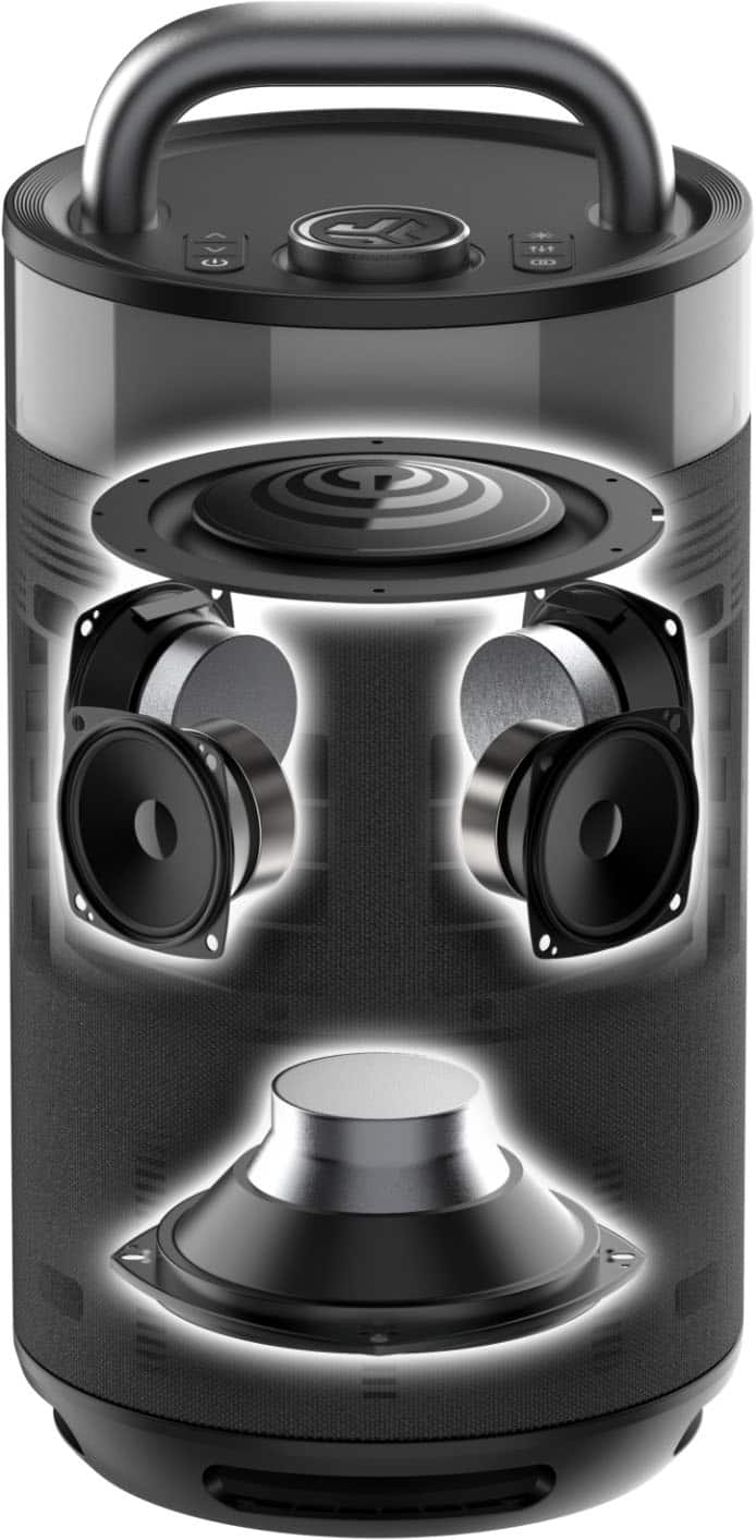 JLab - Epic Party Speaker with Bluetooth and RGB Lighting - Black