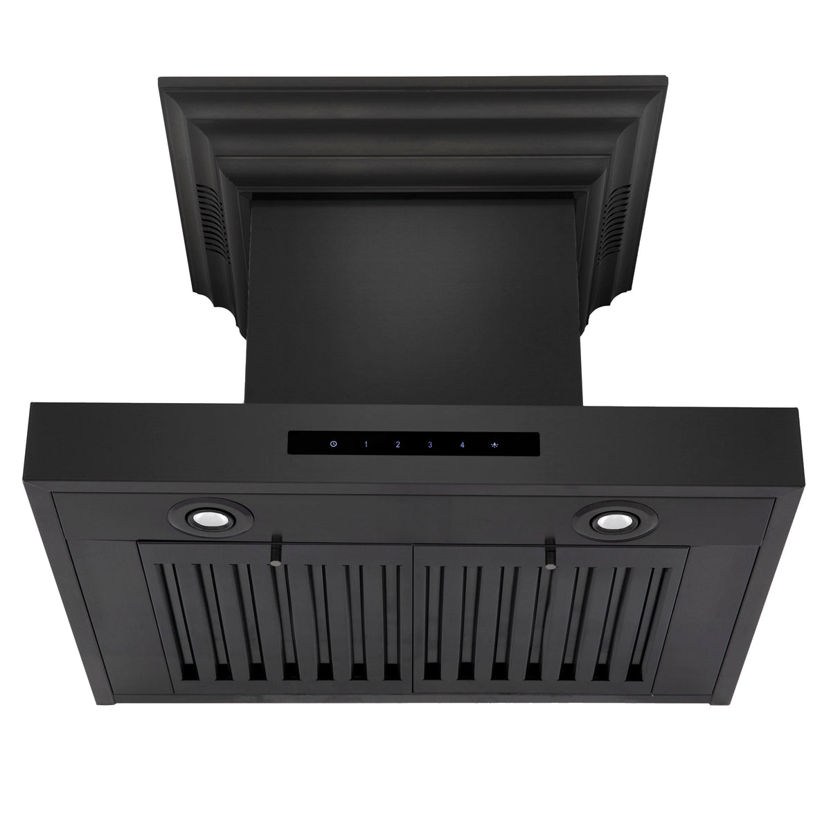 ZLINE - 24 inches - Externally Vented - Wall Range Hood - Black Stainless Steel