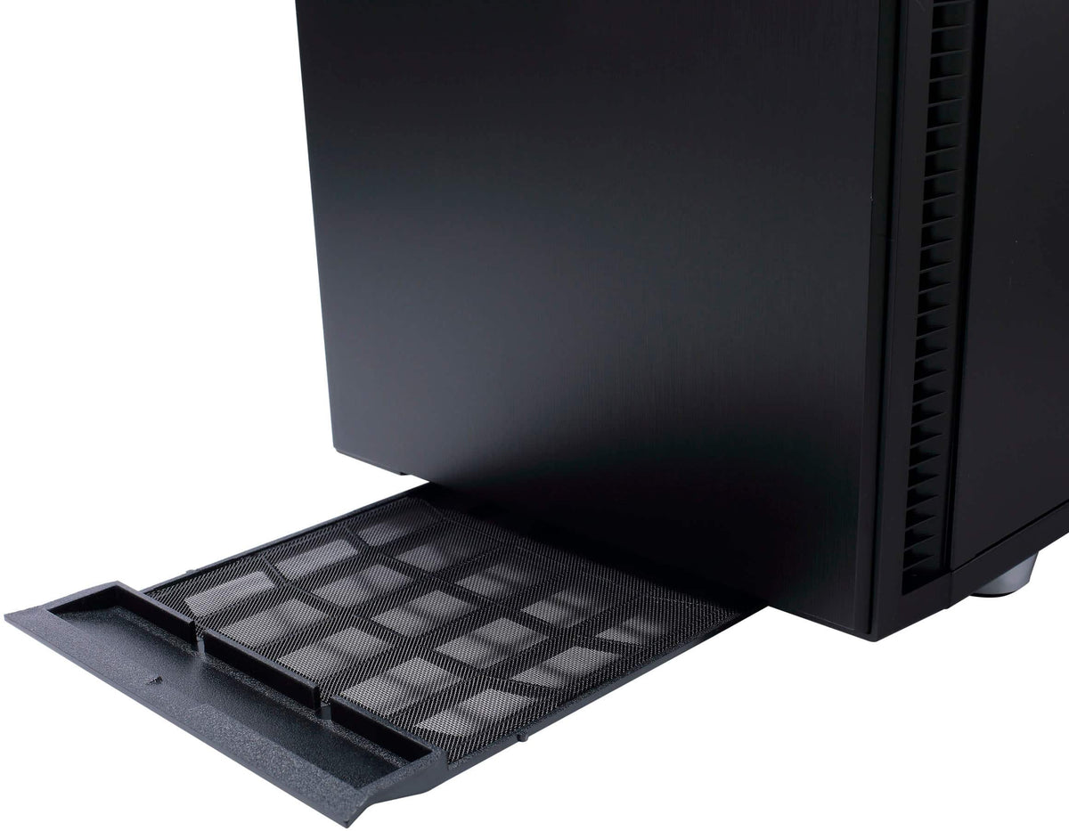 Fractal Design - Define R5 Black Silent ATX Mid-Tower PC Case - Black