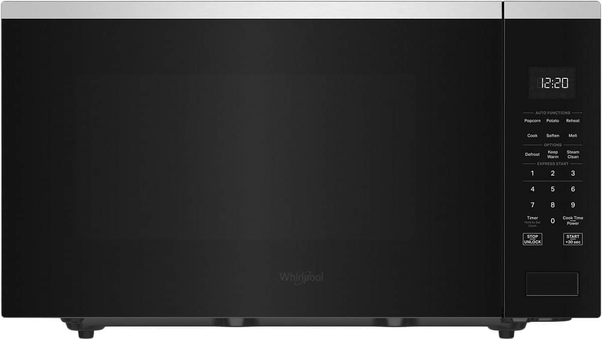 Whirlpool - 2.2 Cu. Ft. Countertop Microwave with Sensor Cooking - Stainless Steel