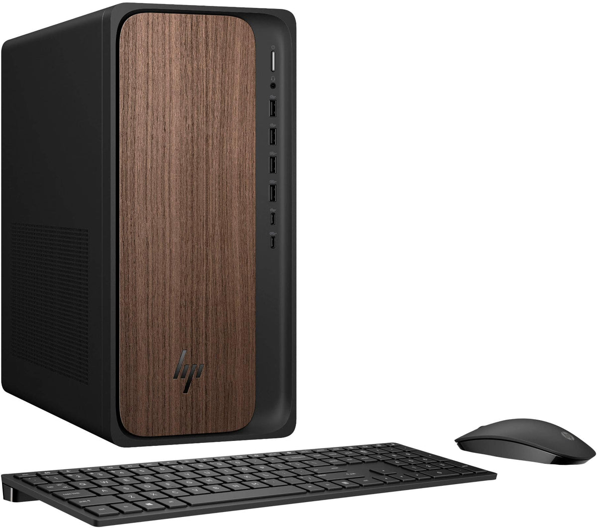 HP - OmniDesk Desktop - Intel Core Ultra 7 265 2025 - 16GB DDR5 Memory - 1TB SSD - Dark Wood