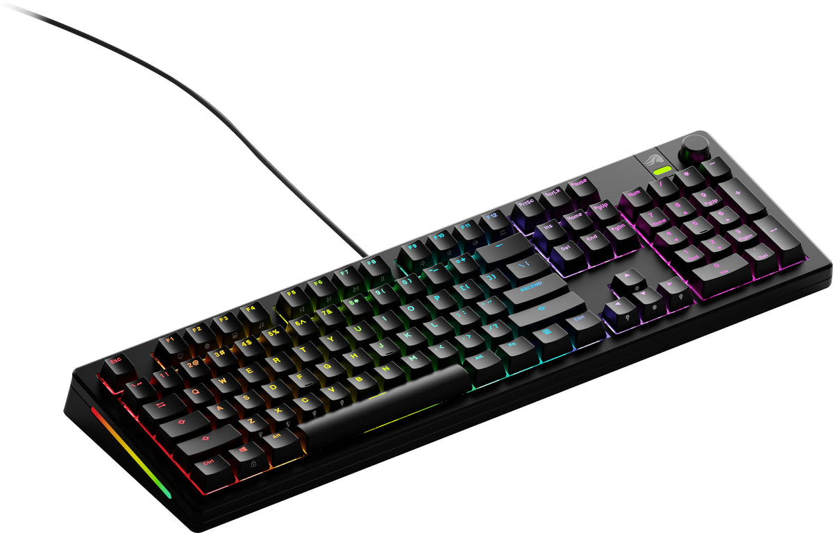 Glorious - GMMK 3 100% Wired Mechanical Linear Switch Gaming Keyboard with Hot-swappable Switches - Black