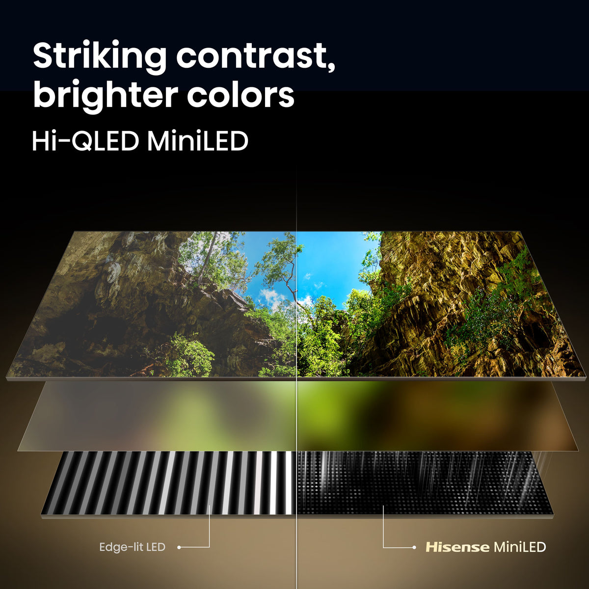 Hisense - 55" Class U6 Pro MiniLED Series QLED 4K UHD Smart Fire TV (2026)