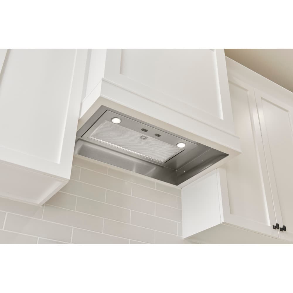 Broan - 21 inches - Externally Vented - Range Hood Insert - Stainless Steel