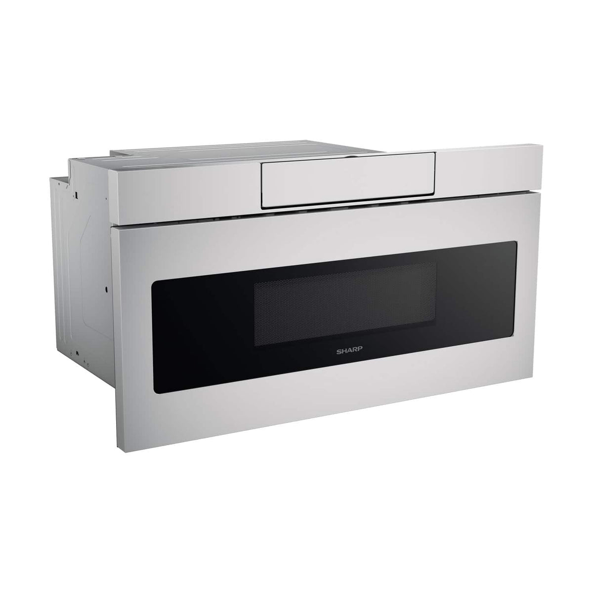 Sharp - 1.2 Cu. Ft. Built-in Microwave Drawer with Sensor Cooking - Stainless Steel