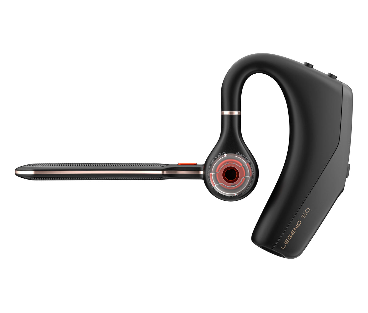 HP - Poly Voyager Legend 50 Wireless Noise Cancelling In-Ear Headset - Black