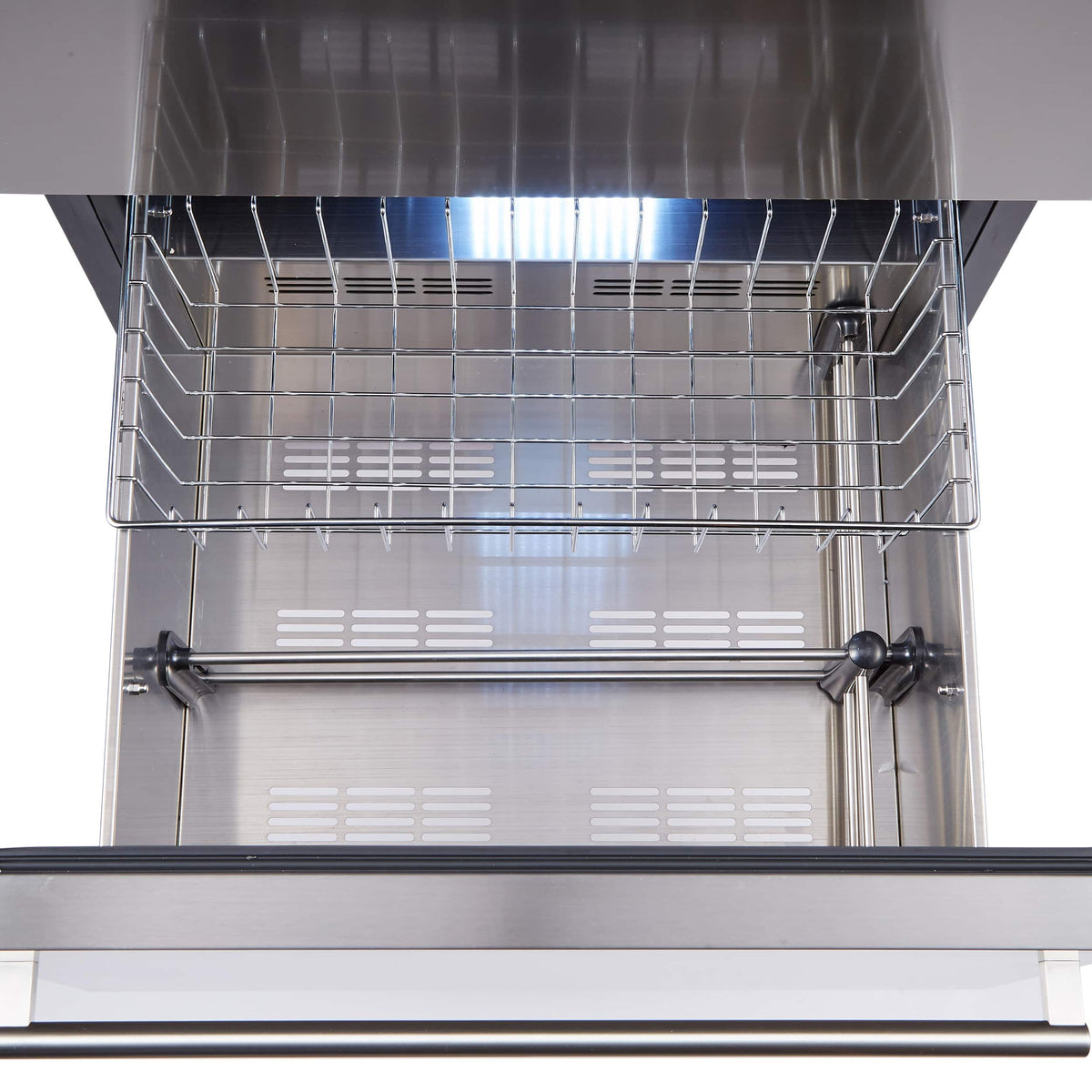 Forno Appliances - Azienda Dual Zone Convertible 108-Bottle Wine Cooler - Stainless Steel
