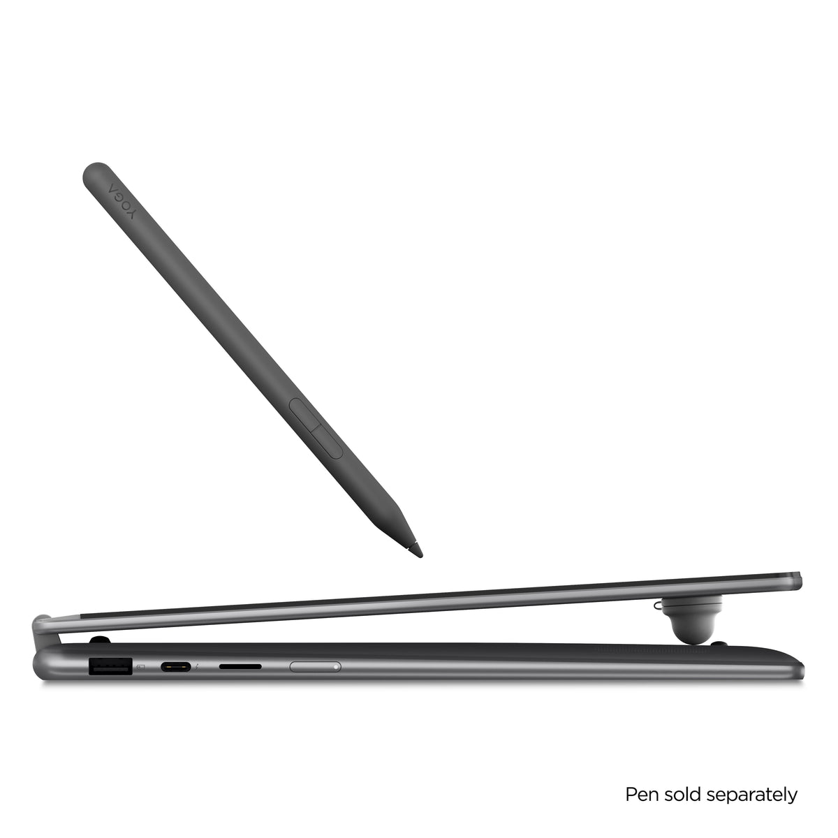 Lenovo - Yoga 7i 2-in-1 14" 2K OLED Touchscreen Laptop - Core Ultra 5 Processor 322 2026- 16GB Memory - 512GB SSD - Copilot+ PC - Luna Grey