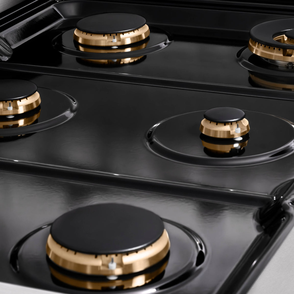 ZLINE - 36 in. Wide 6 Burner Paramount Gas Rangetop with  (SRTS-BR-36) - Stainless Steel