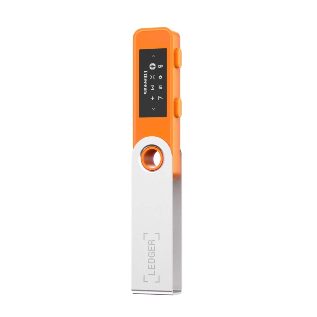 Ledger - Nano S Plus Crypto Hardware Wallet - BTC Orange