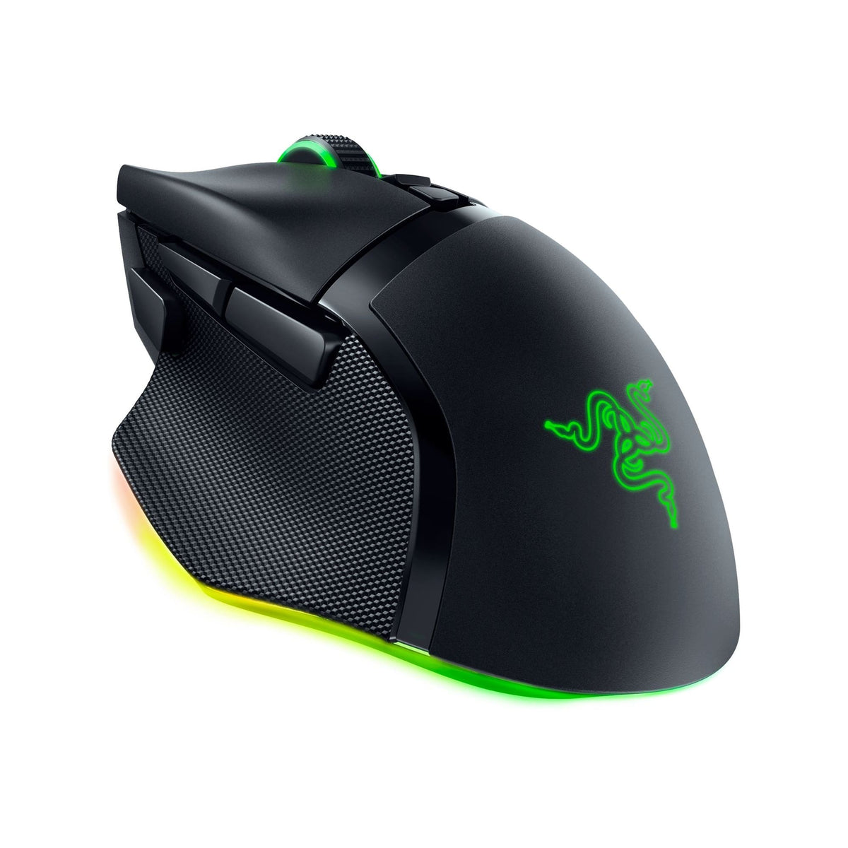 Razer - Basilisk V3 Pro 35K Optical Gaming Mouse with HyperScroll Tilt Wheel - Wireless - Black