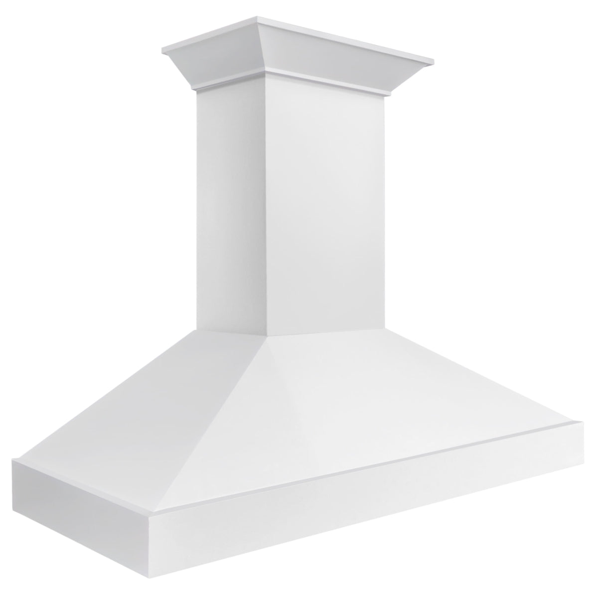 ZLINE - 48 inches - Convertible & Recirculating - Wall Range Hood - Smooth Bright White Finish