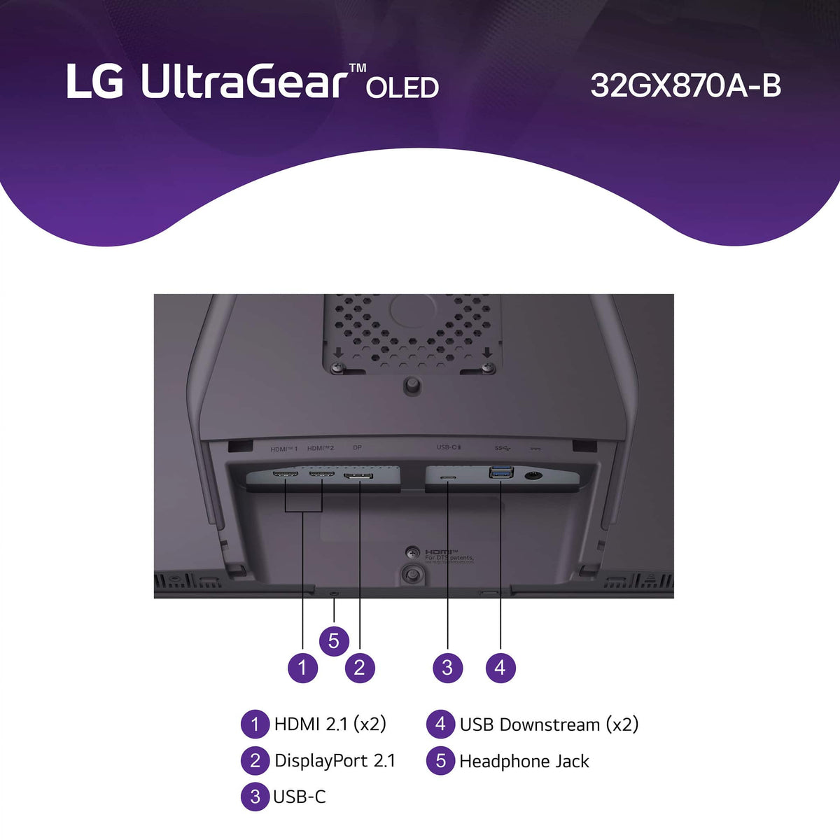 LG - UltraGear 32" OLED Dual Mode (4K UHD 240Hz, FHD 480Hz) 0.03ms G-SYNC Compatible, AMD FreeSync Premium Pro Gaming Monitor - Black
