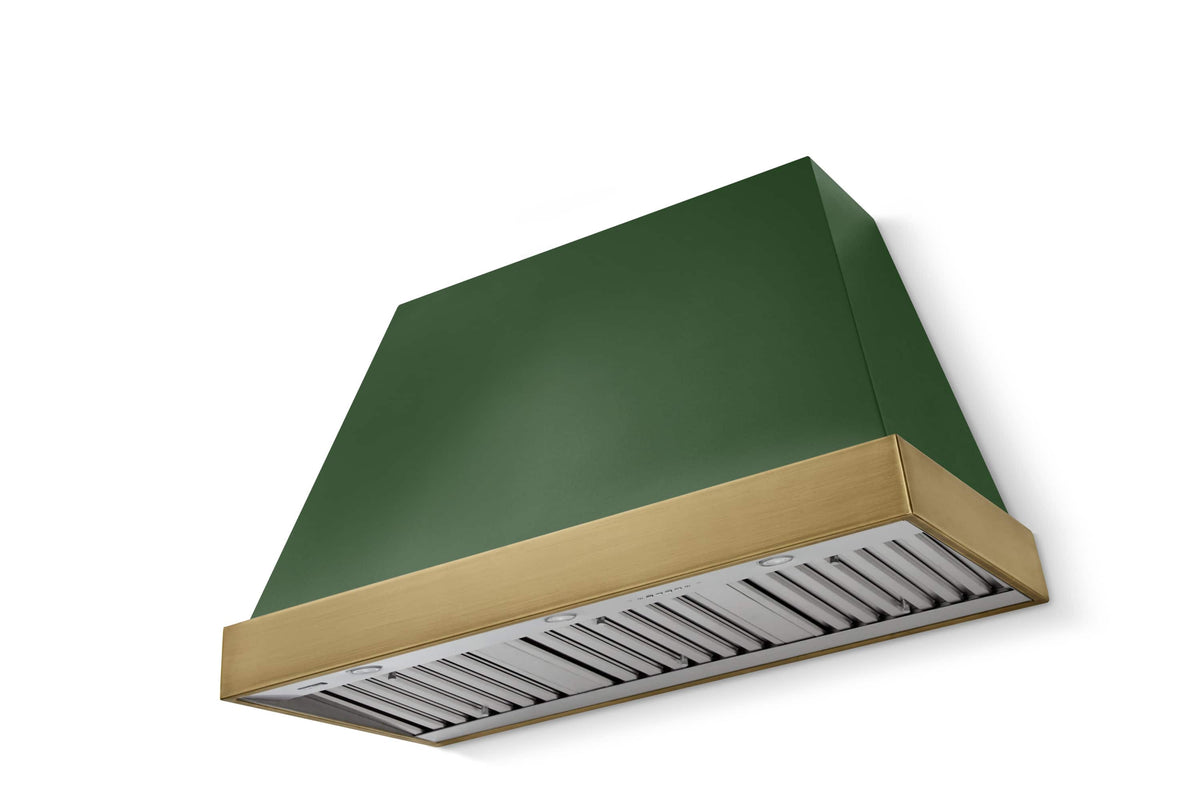 AGA - 48 inches - Externally Vented - Wall Range Hood - Cornwall Green