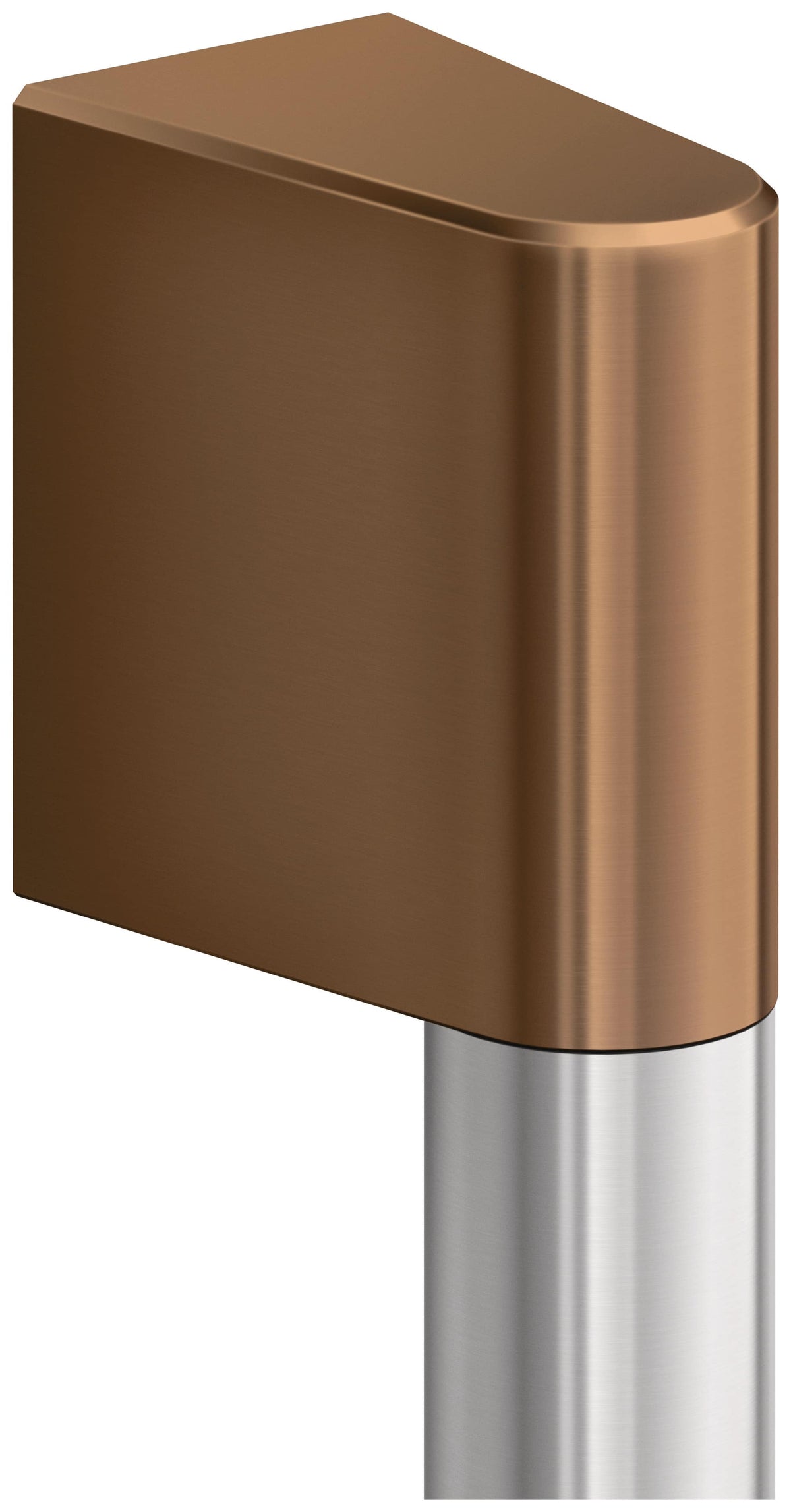 Fisher & Paykel - Professional Round Flush 2 pc SS Handle Kit for RS3684W Bottom Mount Columns - Stainless Steel