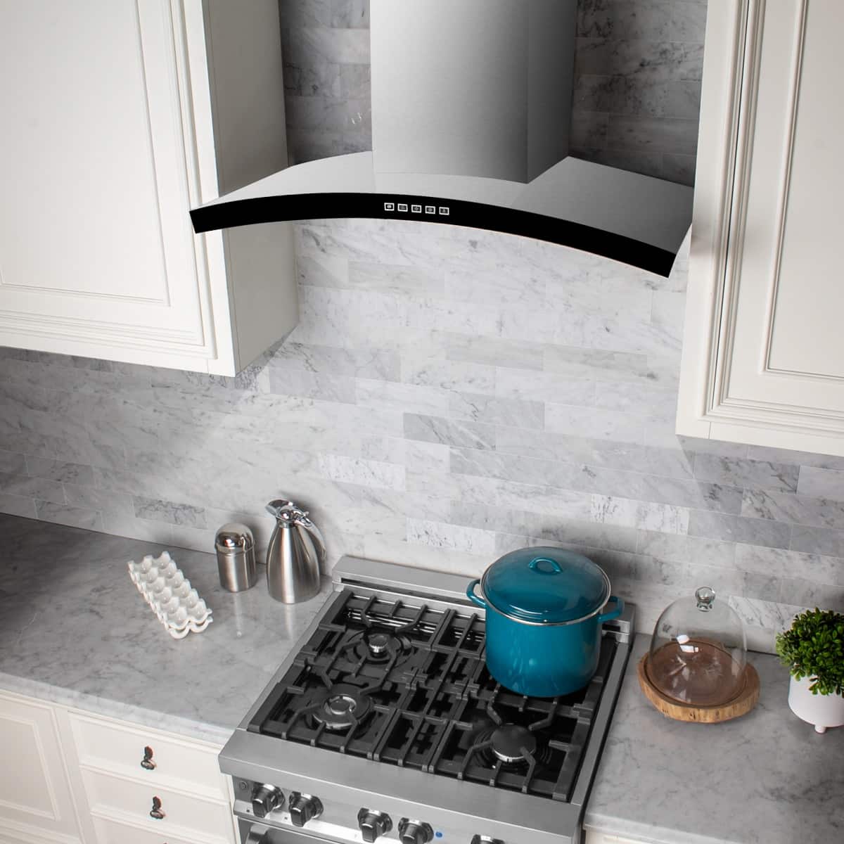 ZLINE - 36 inches - Externally Vented - Wall Range Hood - Stainless Steel