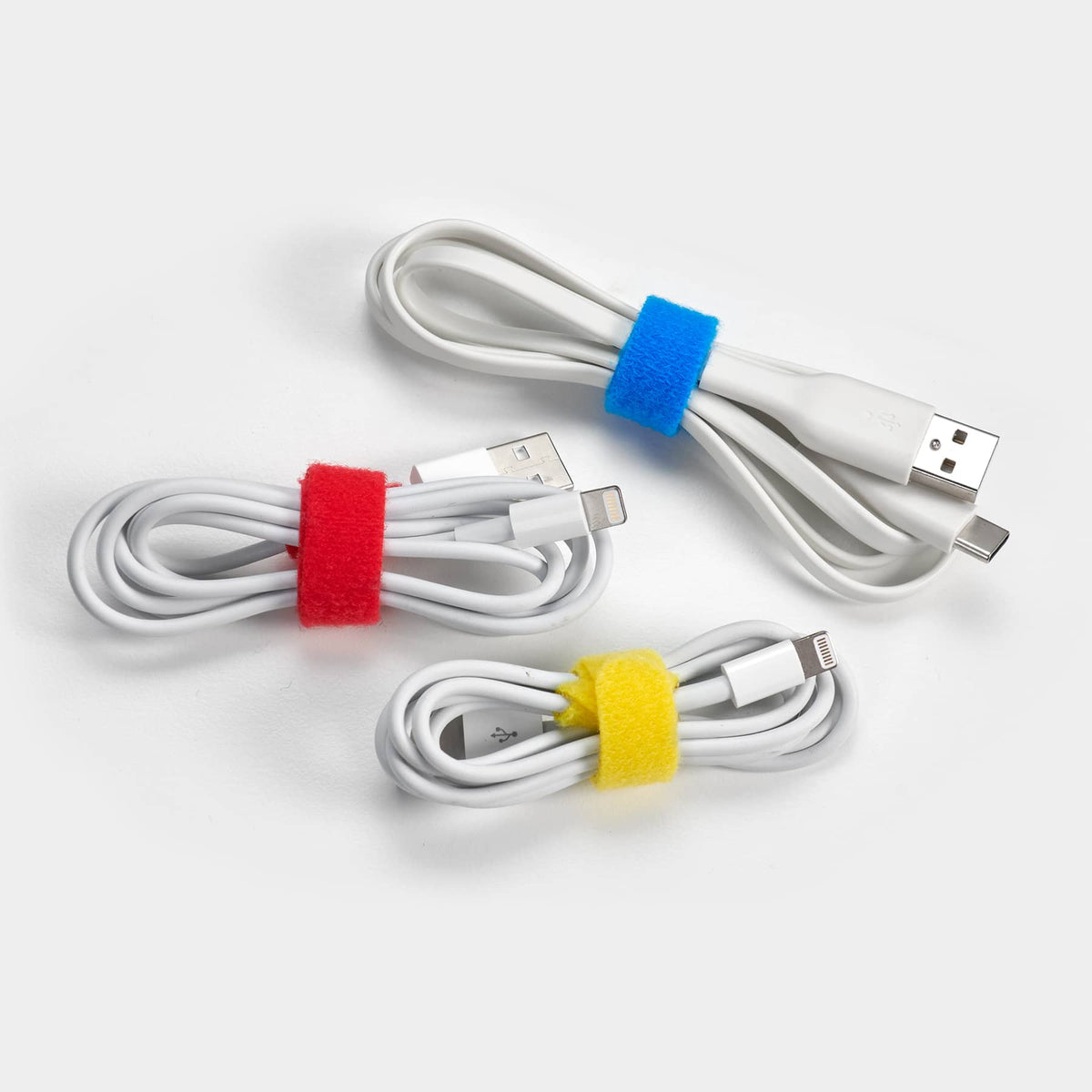 Wrap-It Storage - Self-Gripping Cable Ties (20-Pack) - Multi-Color