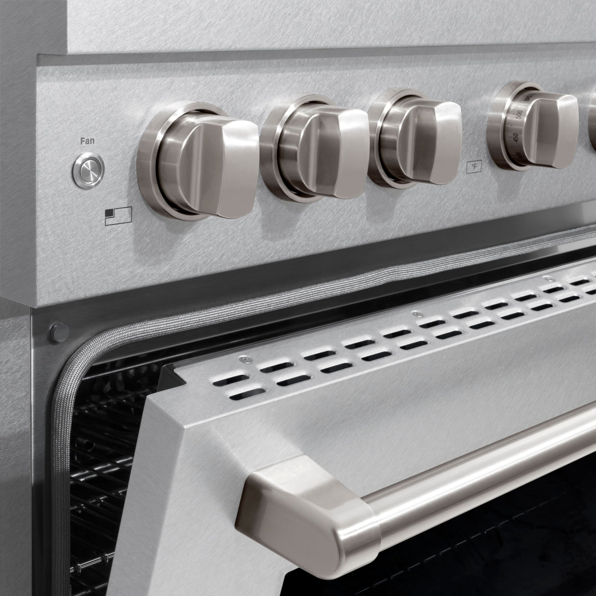 48 in. Wide 8 Burner ZLINE Paramount Double Oven Dual Fuel Range (SDRS-48) - Stainless Steel