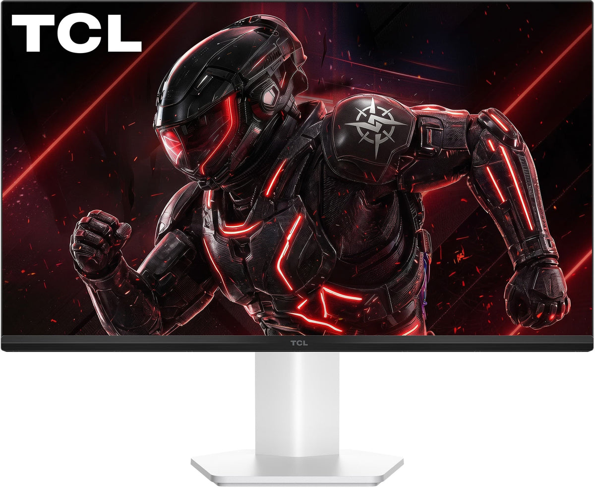 TCL - 24.5" 25P1AD 300Hz OC 1080p Full HD, HDR400, 400 Nits Peak Brightness Gaming Monitor - White