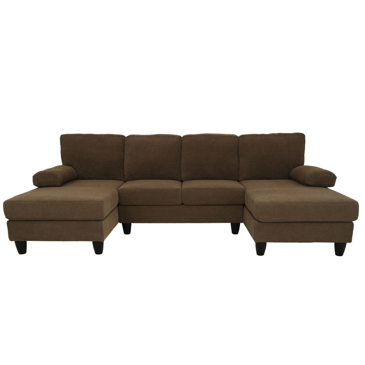 Sofá en forma de U con doble chaiselongue