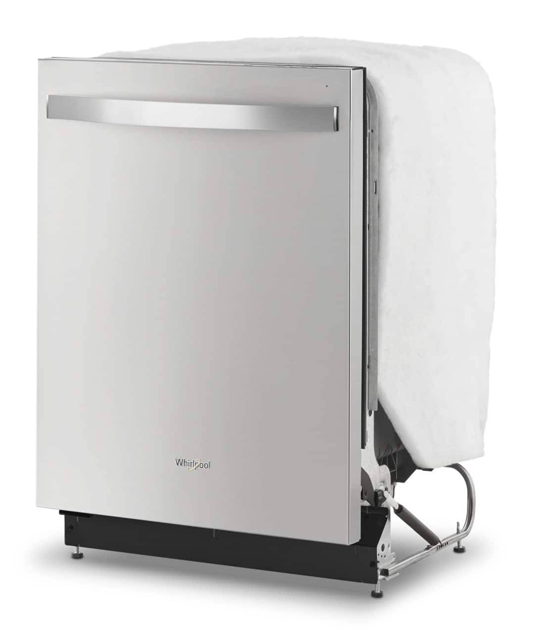 Whirlpool - 24 inch Quiet Dishwasher with 3rd Rack - Stainless Steel
