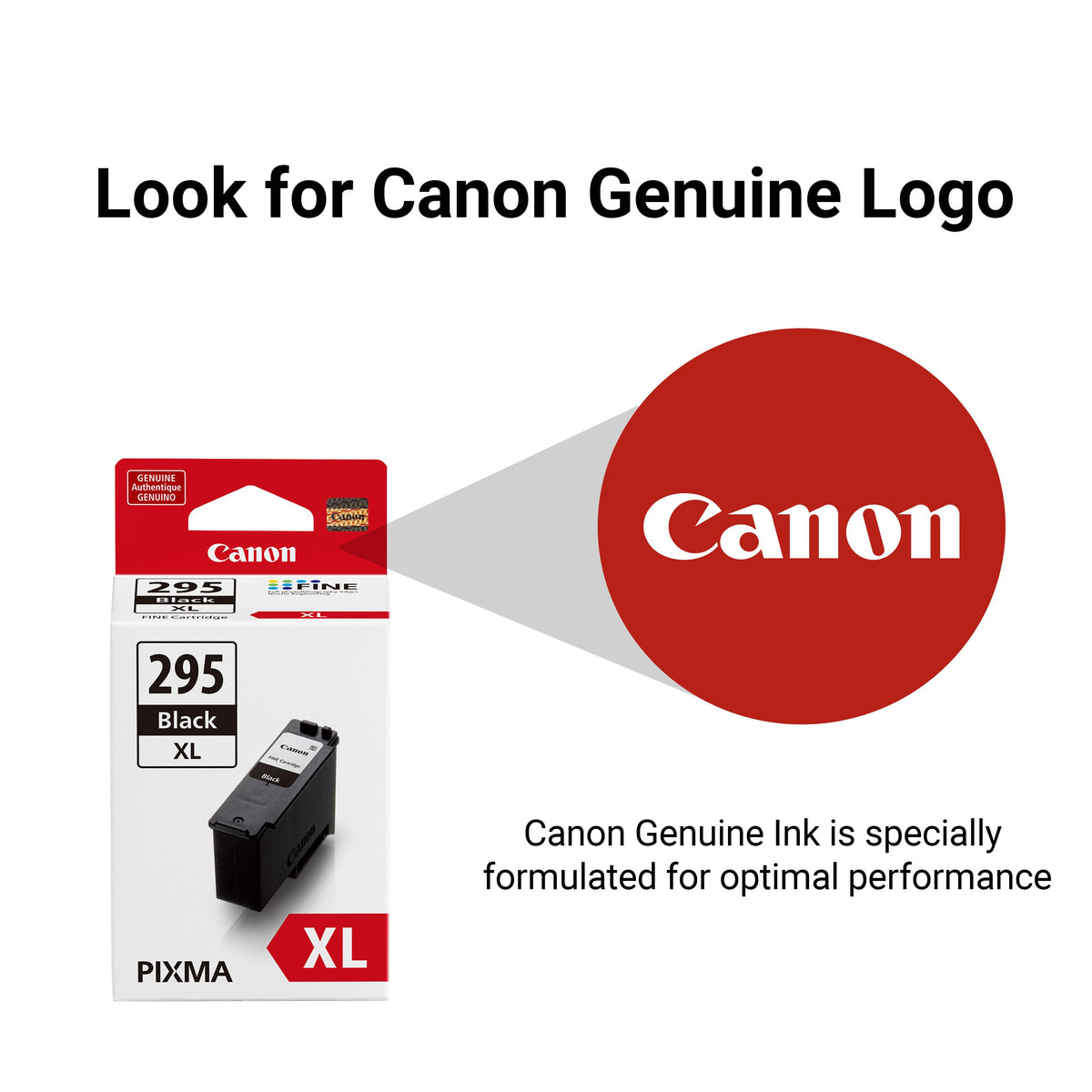 Canon - PG-295XL AMR High Yield Ink Cartridge - Black