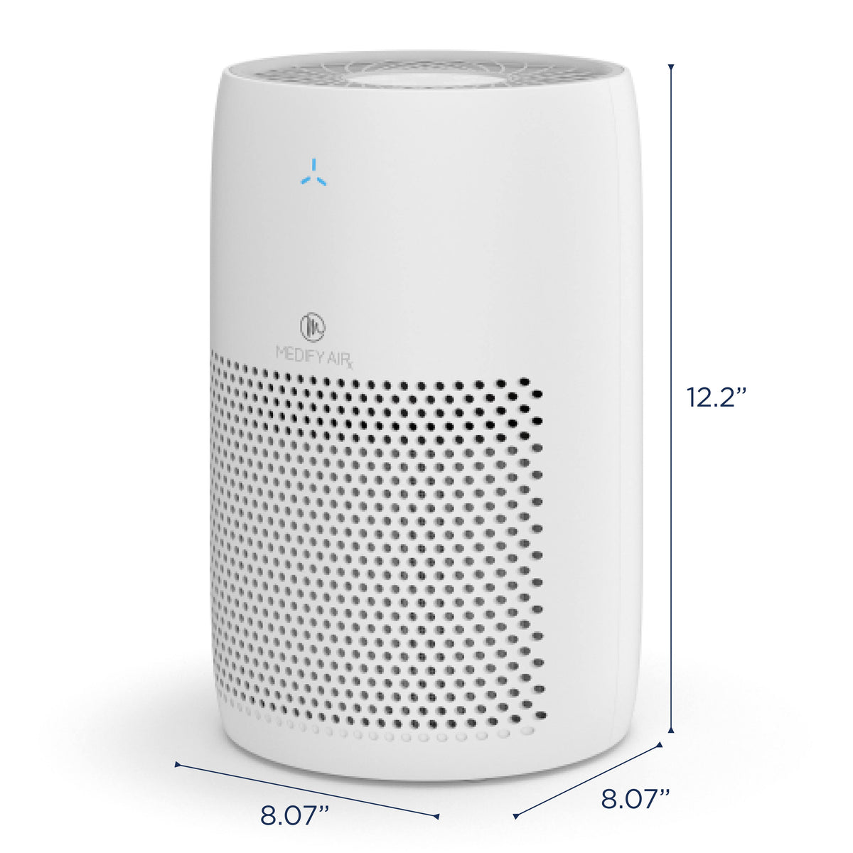 Medify Air - Medify MA-22 278 Sq. Ft. Portable Air Purifier with True HEPA H13 Filter - White