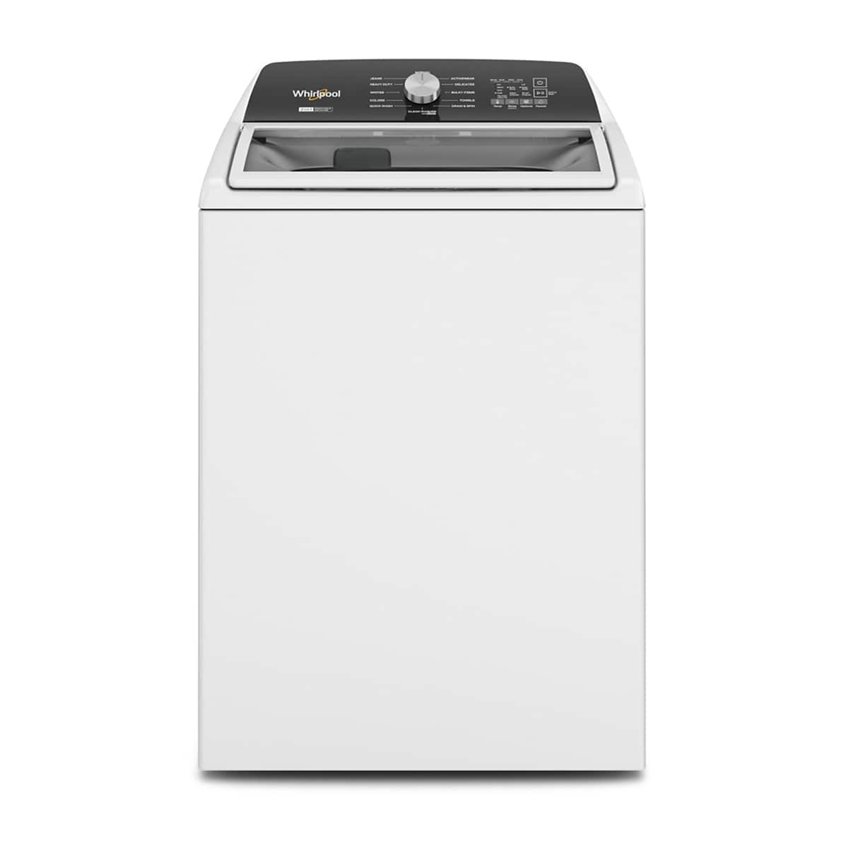 Whirlpool - 4.7-4.8 Cu. Ft. Top Load Washer with 2 in 1 Removable Agitator - White